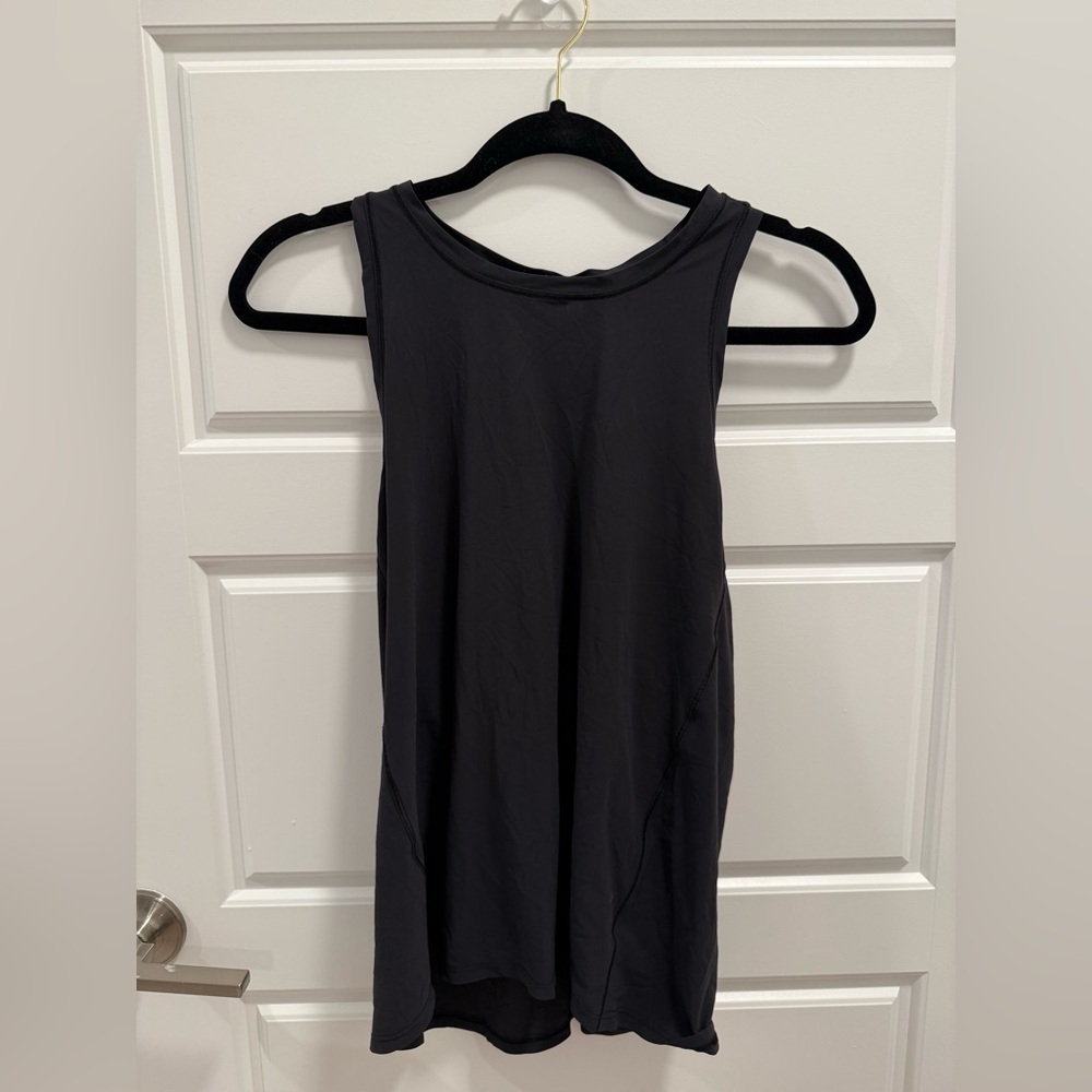 Athleta Black Racerback Tank Top